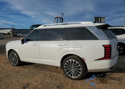 2026 Hyundai Palisade Calligraphy from USA, damaged, VIN KM8RMES2XTU017680